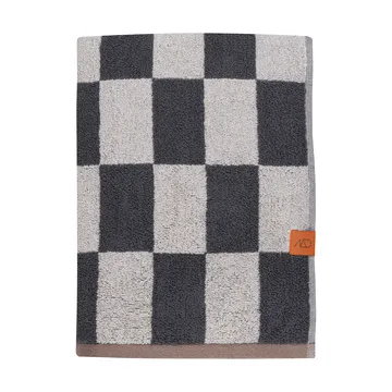 Retro towel - Dark grey, 70x133 cm - Mette Ditmer
