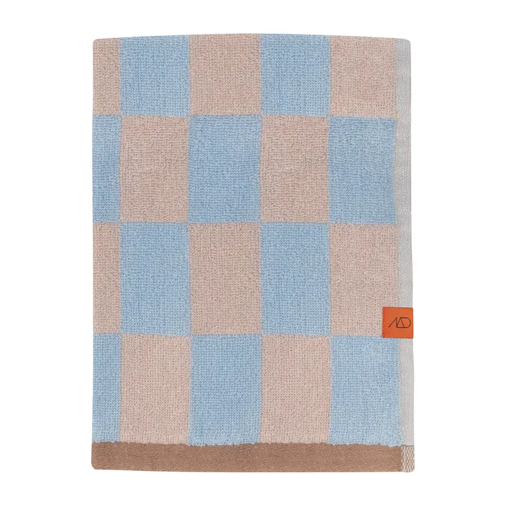Retro towel - Light blue, 70x133 cm - Mette Ditmer