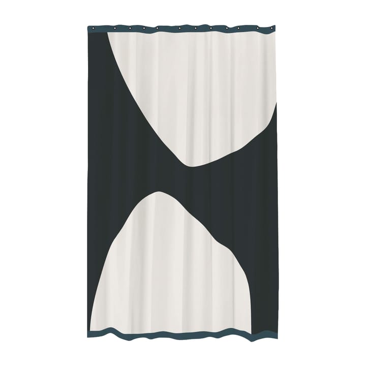 Rock shower curtain 150x200 cm - Black - Mette Ditmer