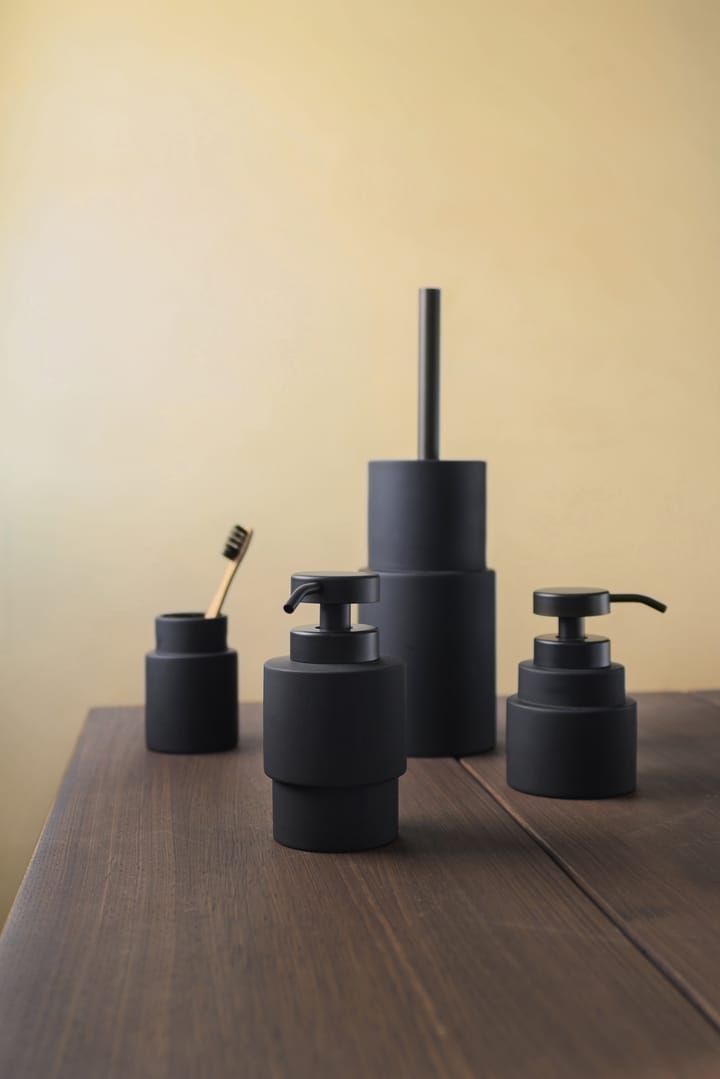 Shades soap dispenser high - Black - Mette Ditmer