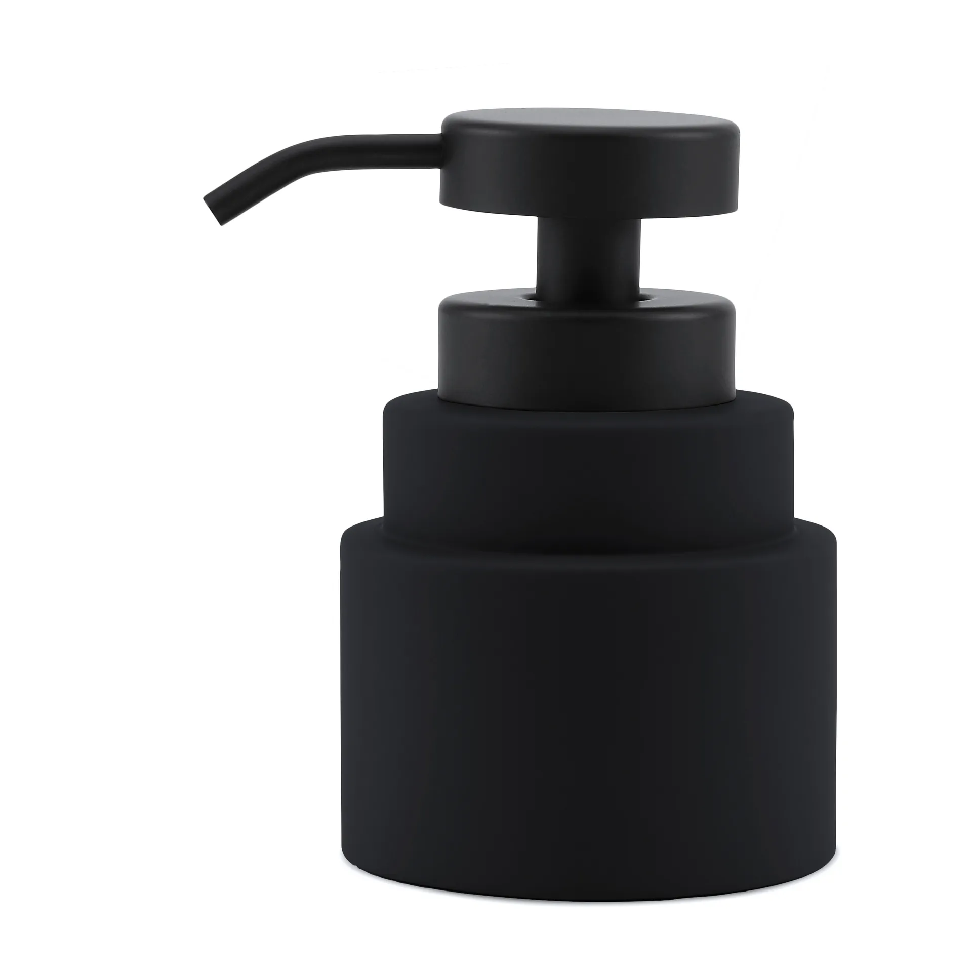 Shades soap dispenser low, Black Mette Ditmer