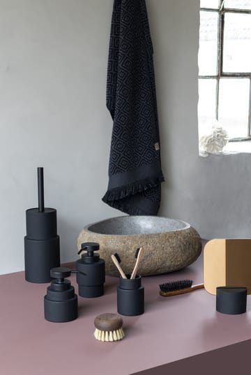Shades soap dispenser low - Black - Mette Ditmer
