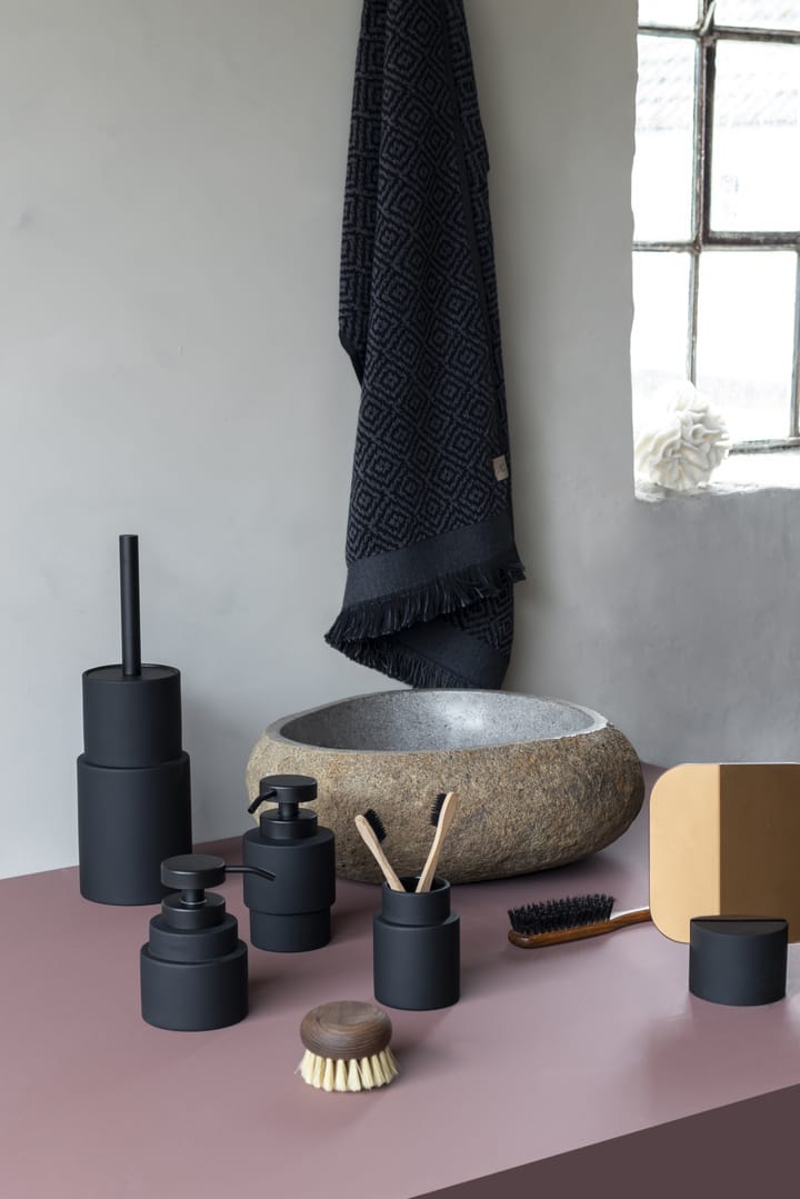Shades soap dispenser low - Black - Mette Ditmer