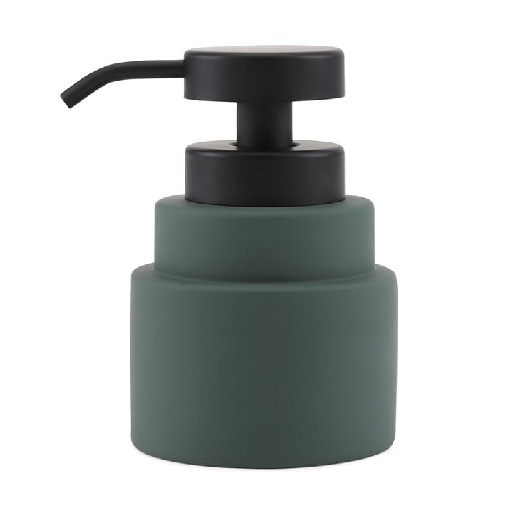 Shades soap dispenser low - pine green - Mette Ditmer