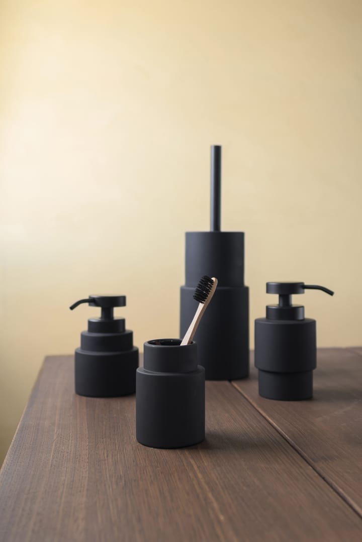 Shades toothbrush holder model B, Black Mette Ditmer