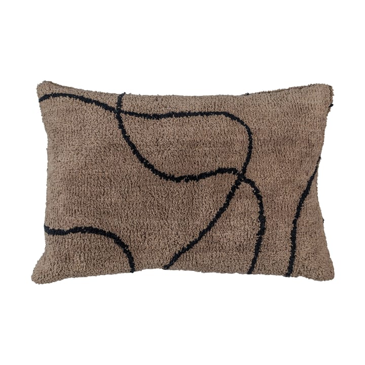 Shadow tufted cushion cover 40x60 cm - Brown - Mette Ditmer