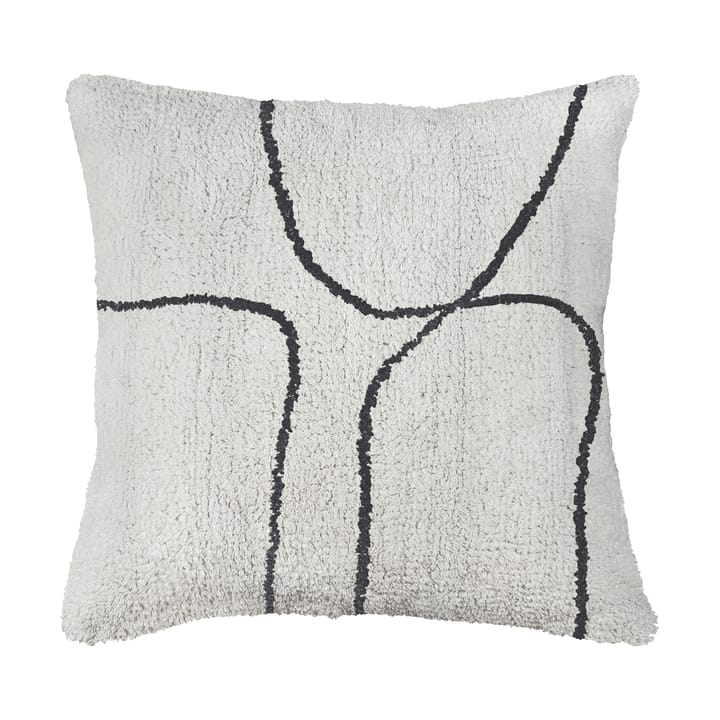 Shadow tufted cushion cover 50x50 cm - Off-white - Mette Ditmer