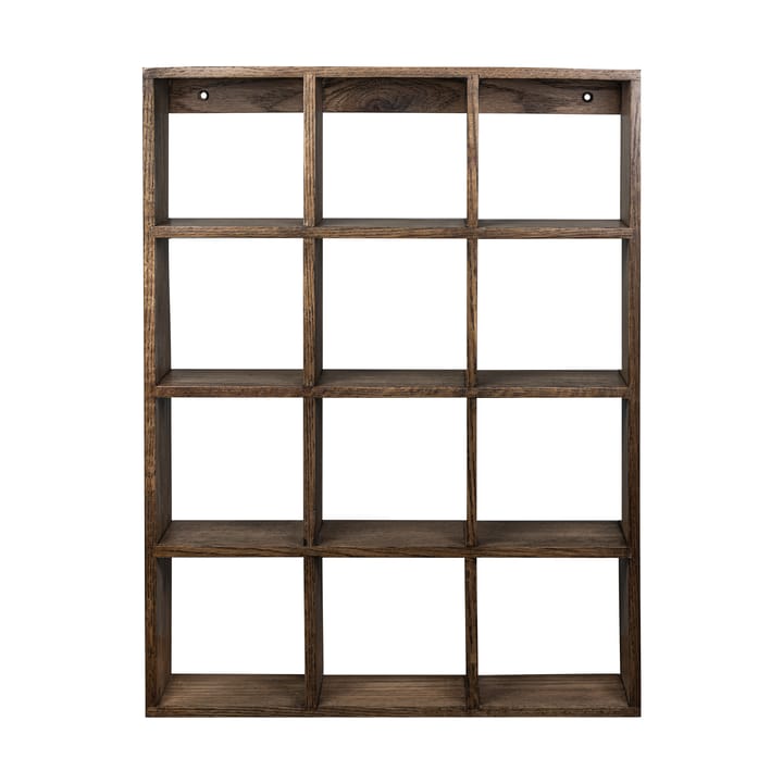 Showcase wall shelf 40x53 cm - Dark oiled oak - Mette Ditmer