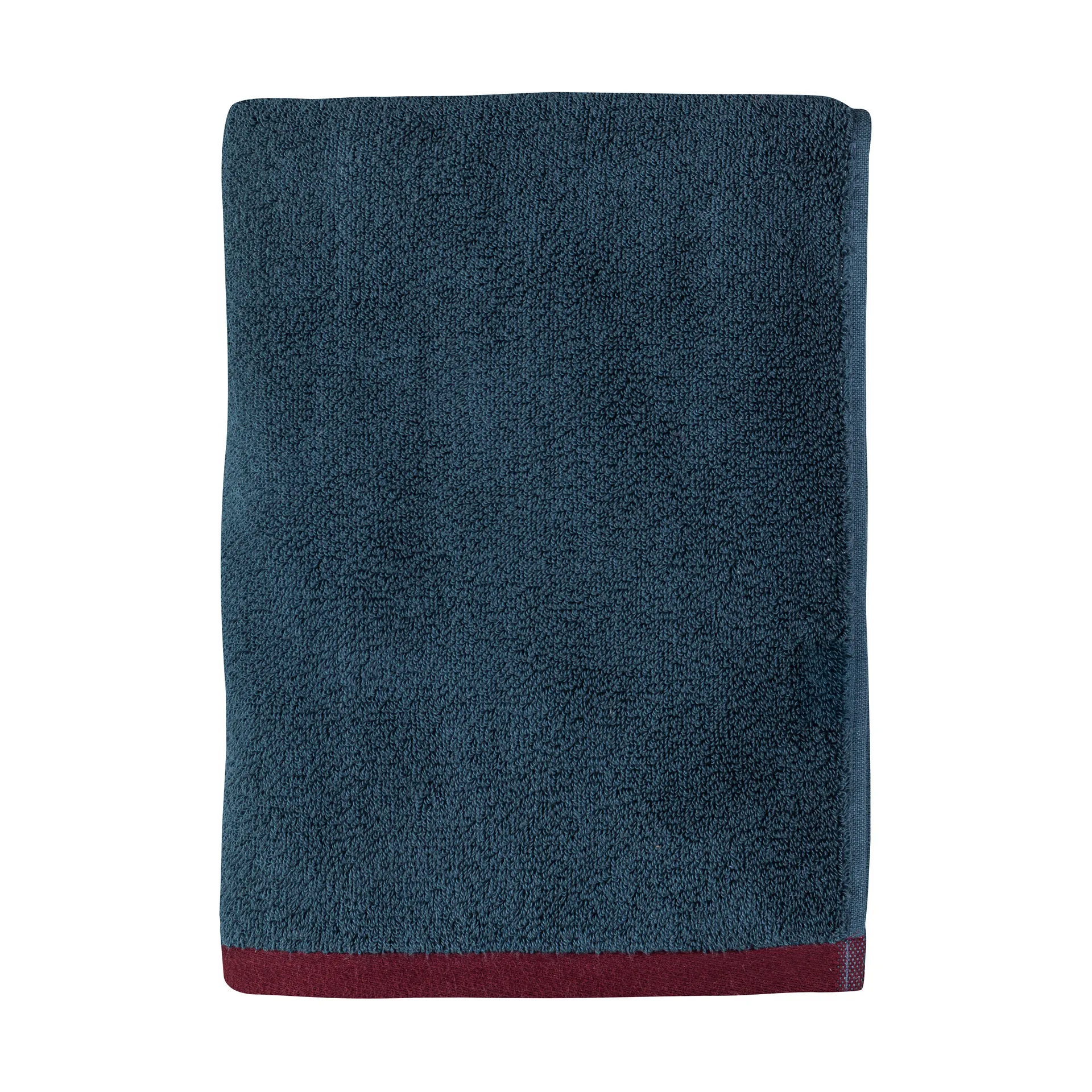 Soft bath towel 70x133 cm, Midnight blue-light grey Mette Ditmer