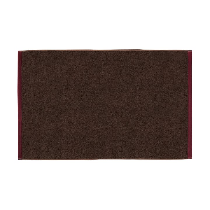 Soft bathroom rug 50x80 cm - Brown-sand - Mette Ditmer