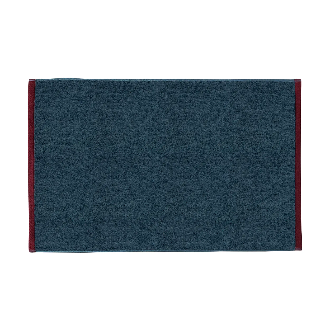 Mette Ditmer Soft bathroom rug 50x80 cm Midnight blue-light grey
