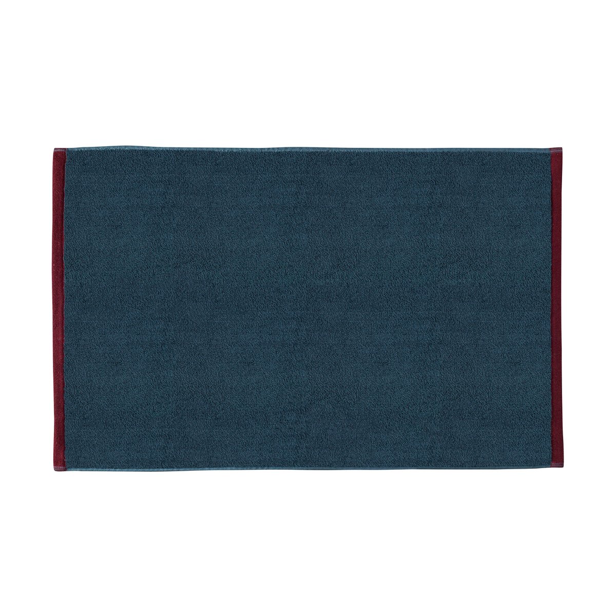 Mette Ditmer Soft bathroom rug 50x80 cm Midnight blue-light grey