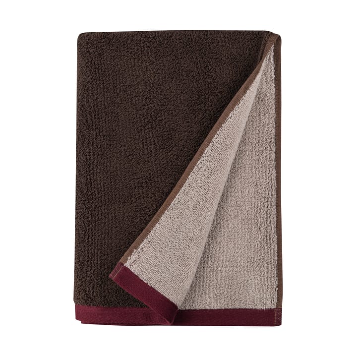 Soft guest towel 40x55 cm 2-pack - Brown-sand - Mette Ditmer