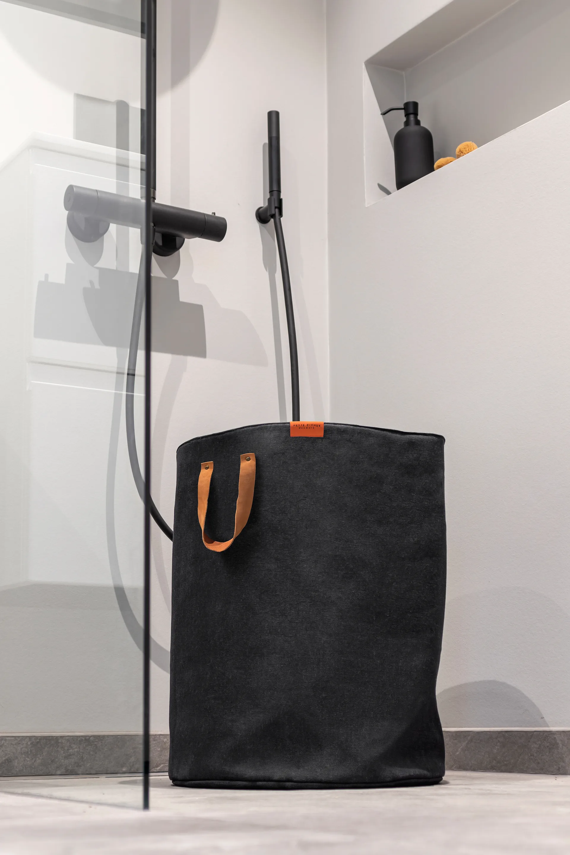 Sort It laundry basket, Black Mette Ditmer