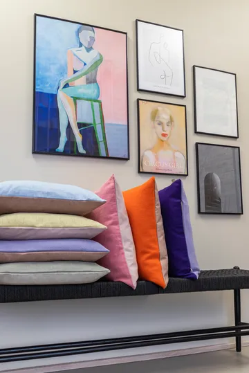 Spectrum cushion 50x50 cm - Orange-peach - Mette Ditmer