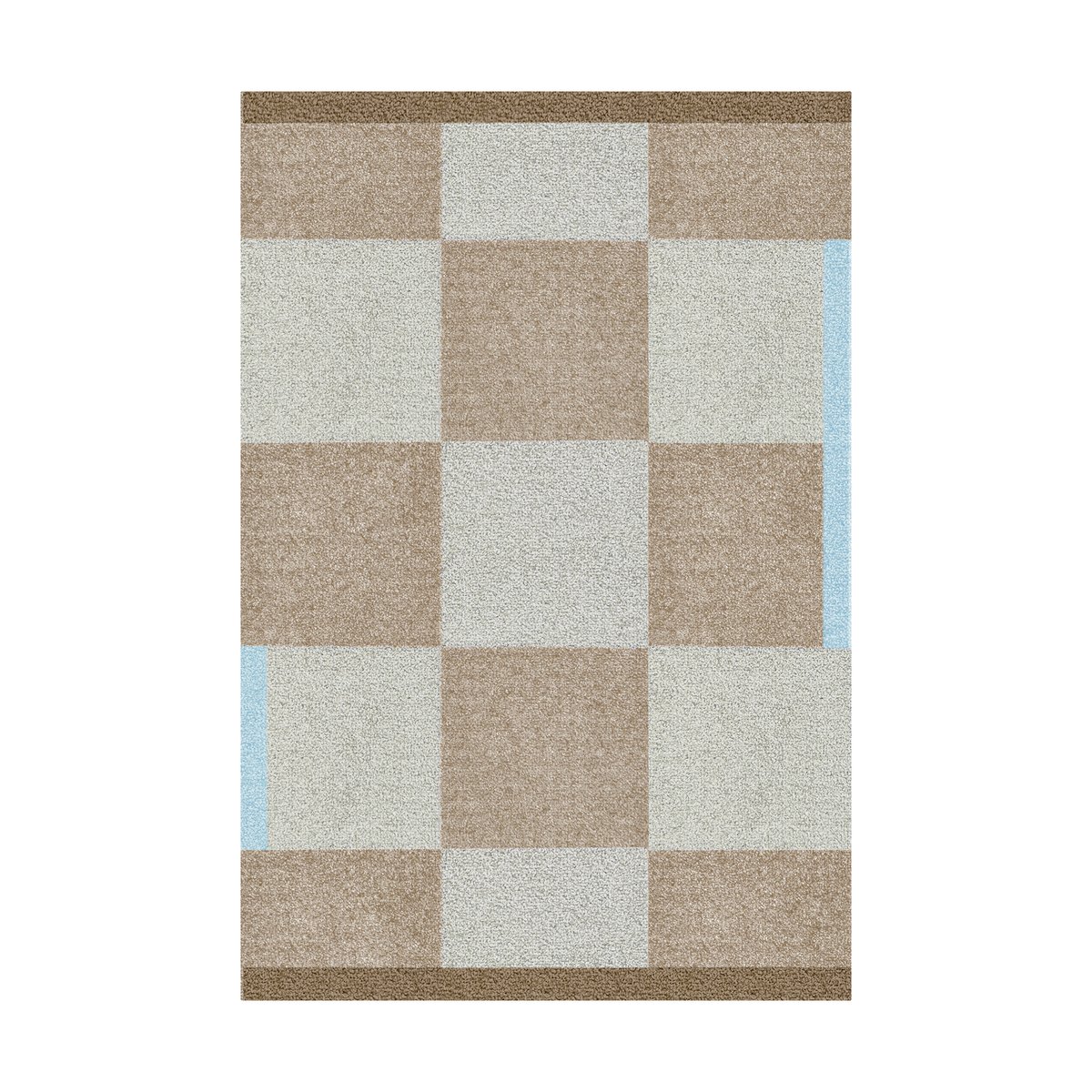 Mette Ditmer Square all-round door mat Camel, 55x80 cm
