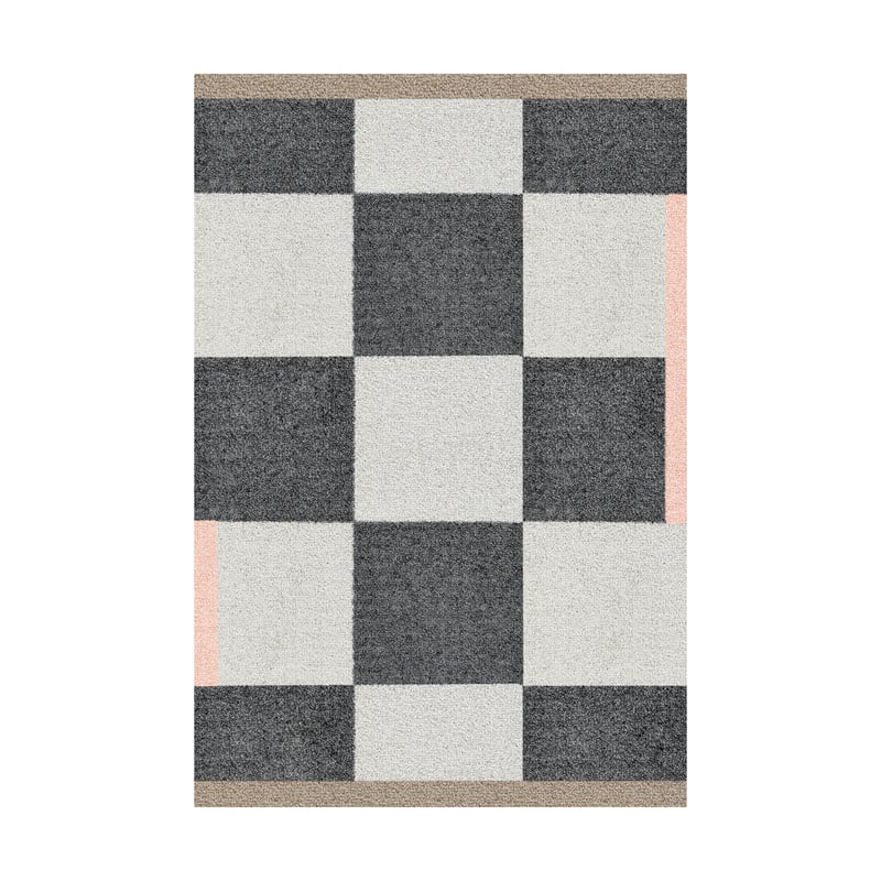 Mette Ditmer Square all-round door mat Dark grey, 55x80 cm