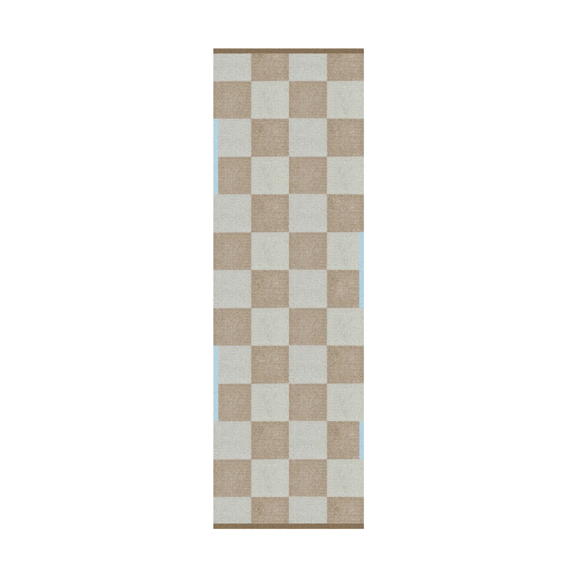 Square all-round hallway runner, Camel, 77x240 cm Mette Ditmer