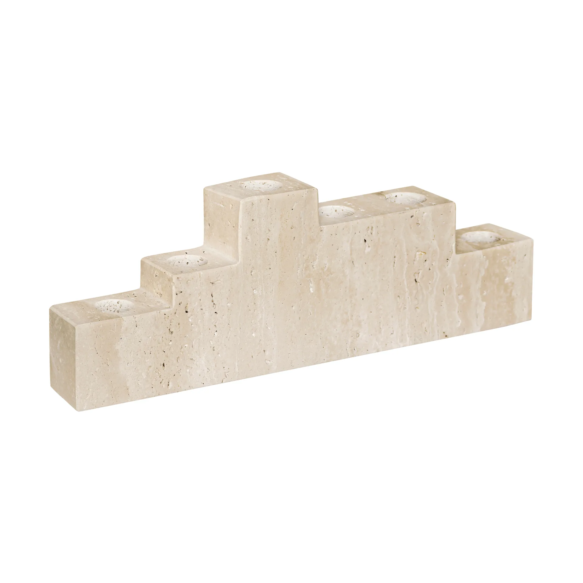 Step six candlestick, Linen Mette Ditmer