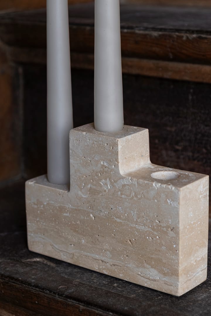 Step Trio candle holder, Linen Mette Ditmer