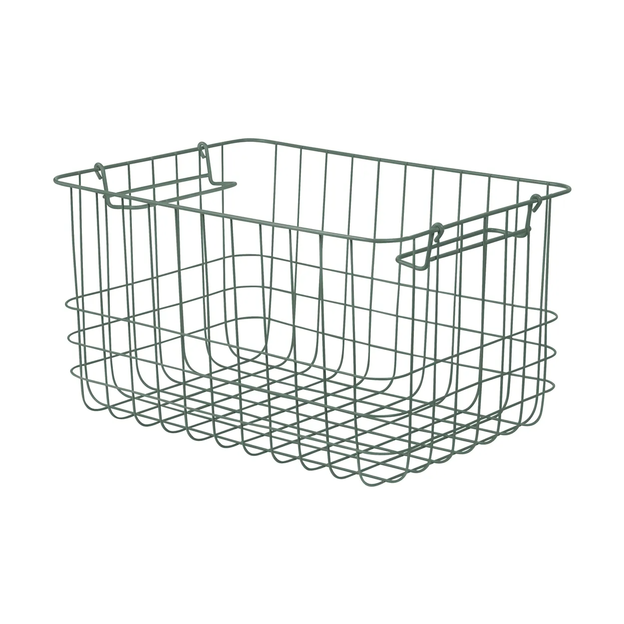 Mette Ditmer Store-it storage basket medium Thyme green