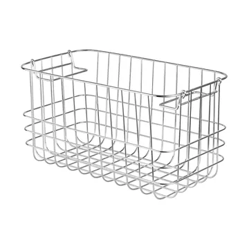 Store-it storage basket small - Chrome - Mette Ditmer