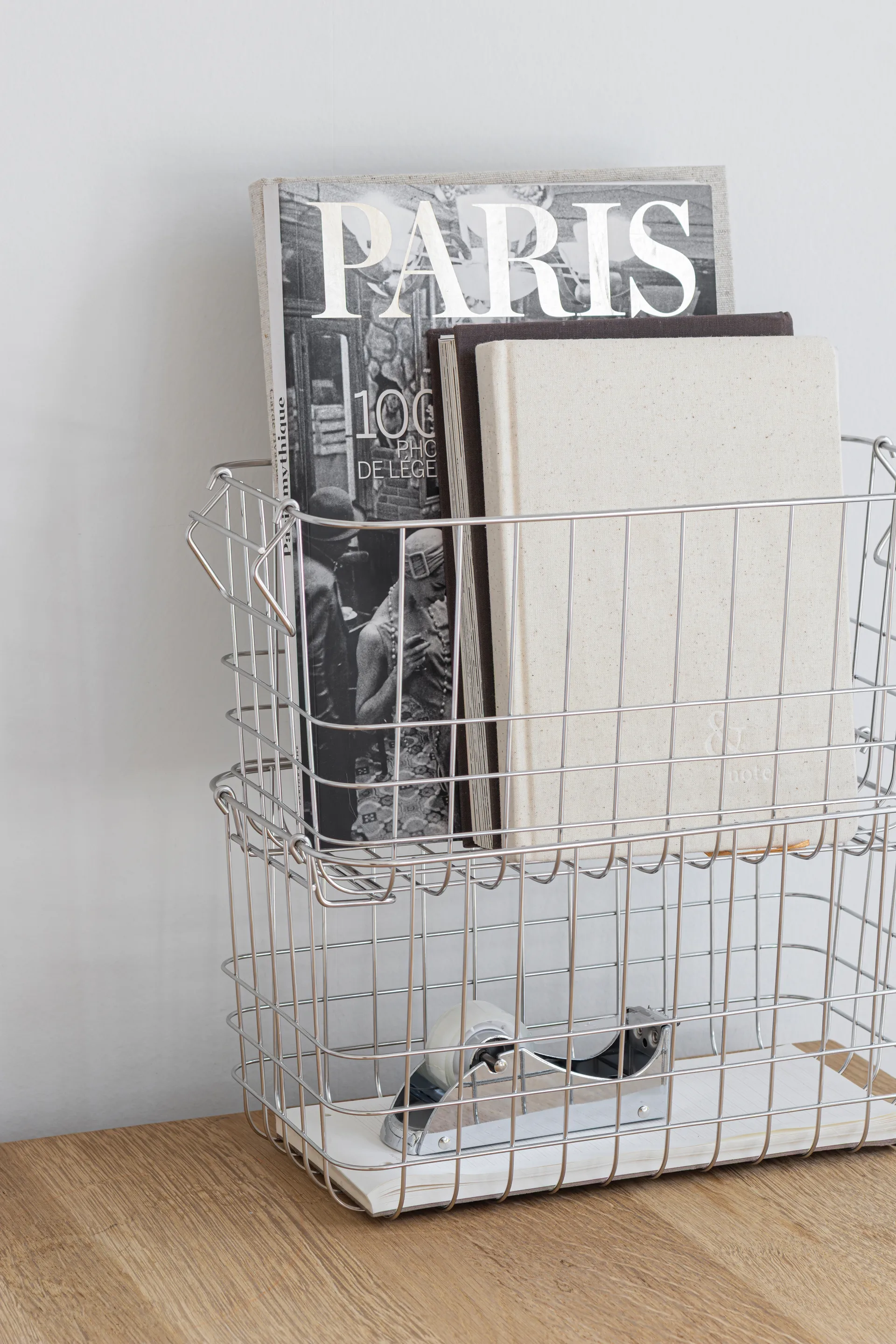 Store-it storage basket small, Chrome Mette Ditmer