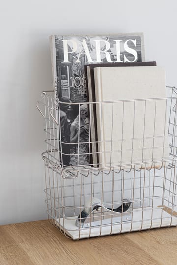 Store-it storage basket small - Chrome - Mette Ditmer