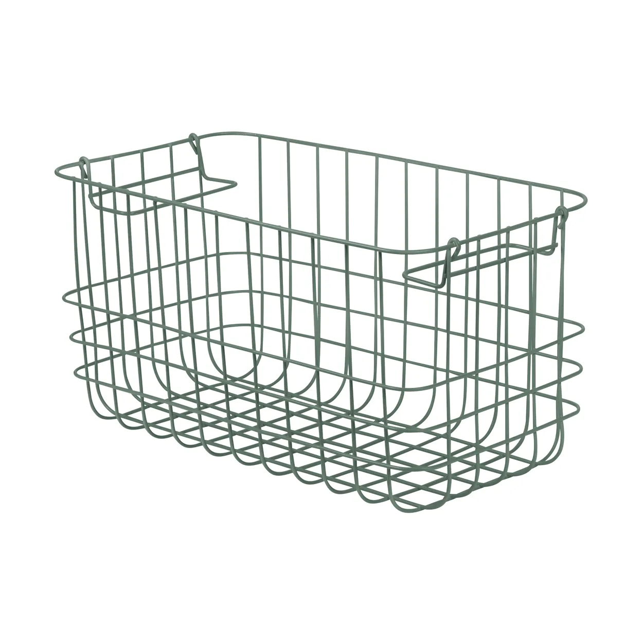 Mette Ditmer Store-it storage basket small Thyme green