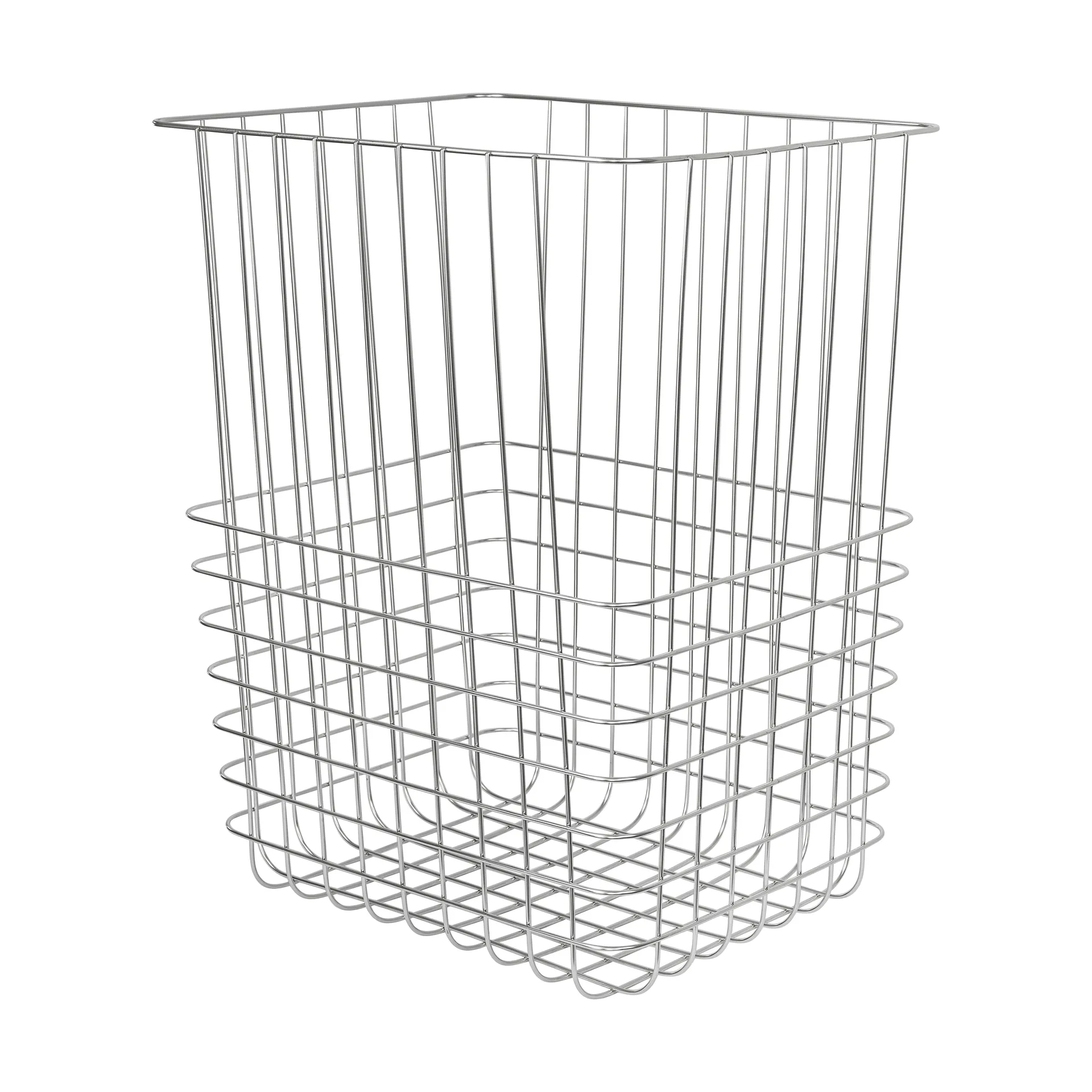 Store-it storage basket with cotton bag large, Chrome Mette Ditmer