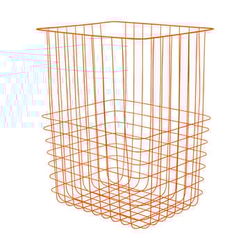 Store-it storage basket with cotton bag large - Orange - Mette Ditmer
