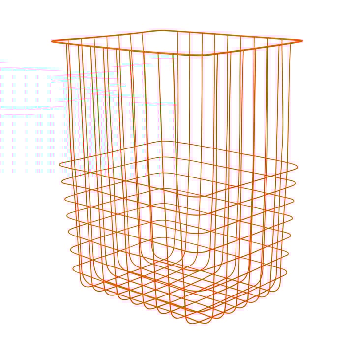 Store-it storage basket with cotton bag large, Orange Mette Ditmer