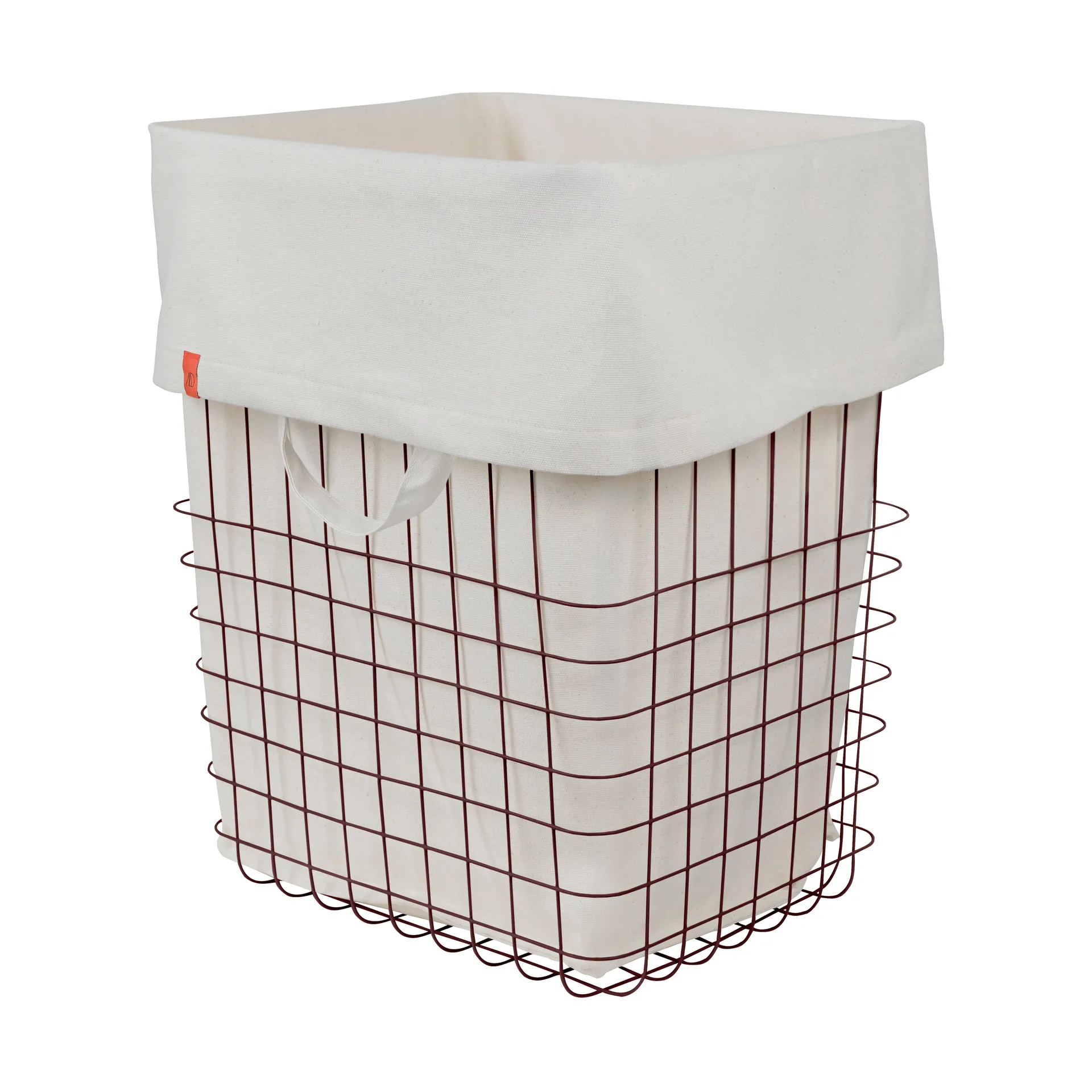 Store-it storage basket with cotton bag large, Wine Mette Ditmer