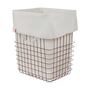 Store-it storage basket with cotton bag large - Wine - Mette Ditmer