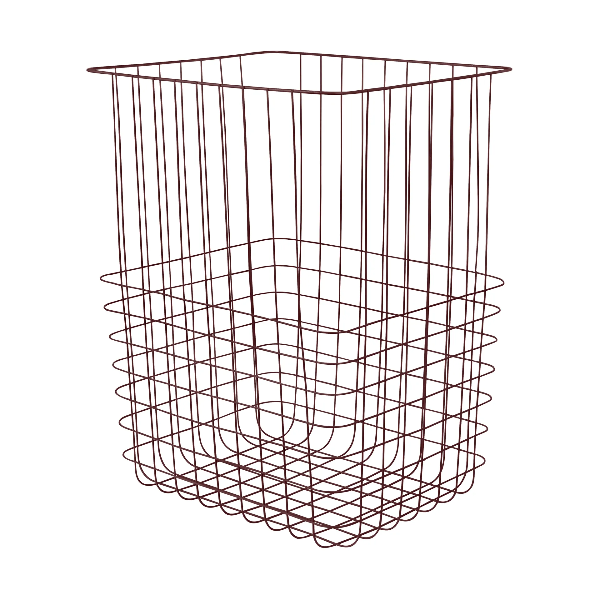 Store-it storage basket with cotton bag large, Wine Mette Ditmer