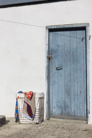 Store-it storage basket with cotton bag large - Wine - Mette Ditmer