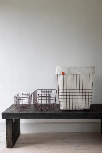 Store-it storage basket with cotton bag large - Wine - Mette Ditmer