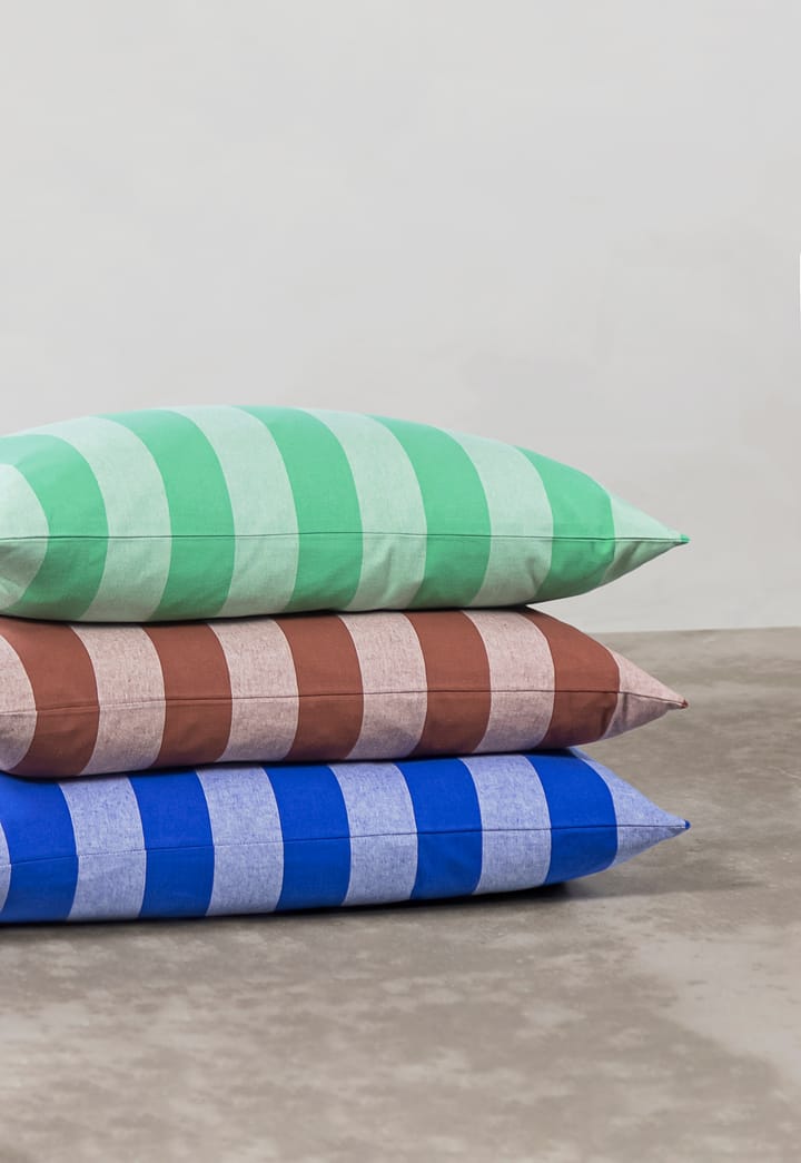 Stripes cushion 40x60 cm - Cobalt - Mette Ditmer