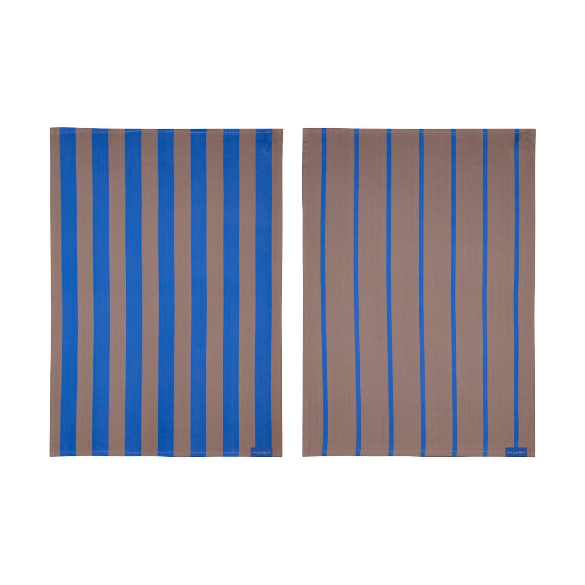 Mette Ditmer Stripes kitchen towel 50x70 cm 2-pack Blush