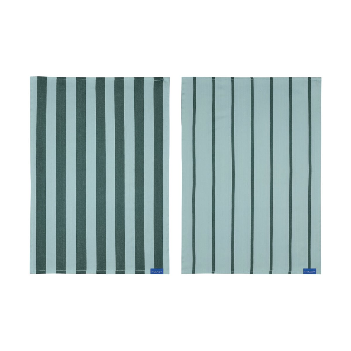 Mette Ditmer Stripes kitchen towel 50x70 cm 2-pack Mint