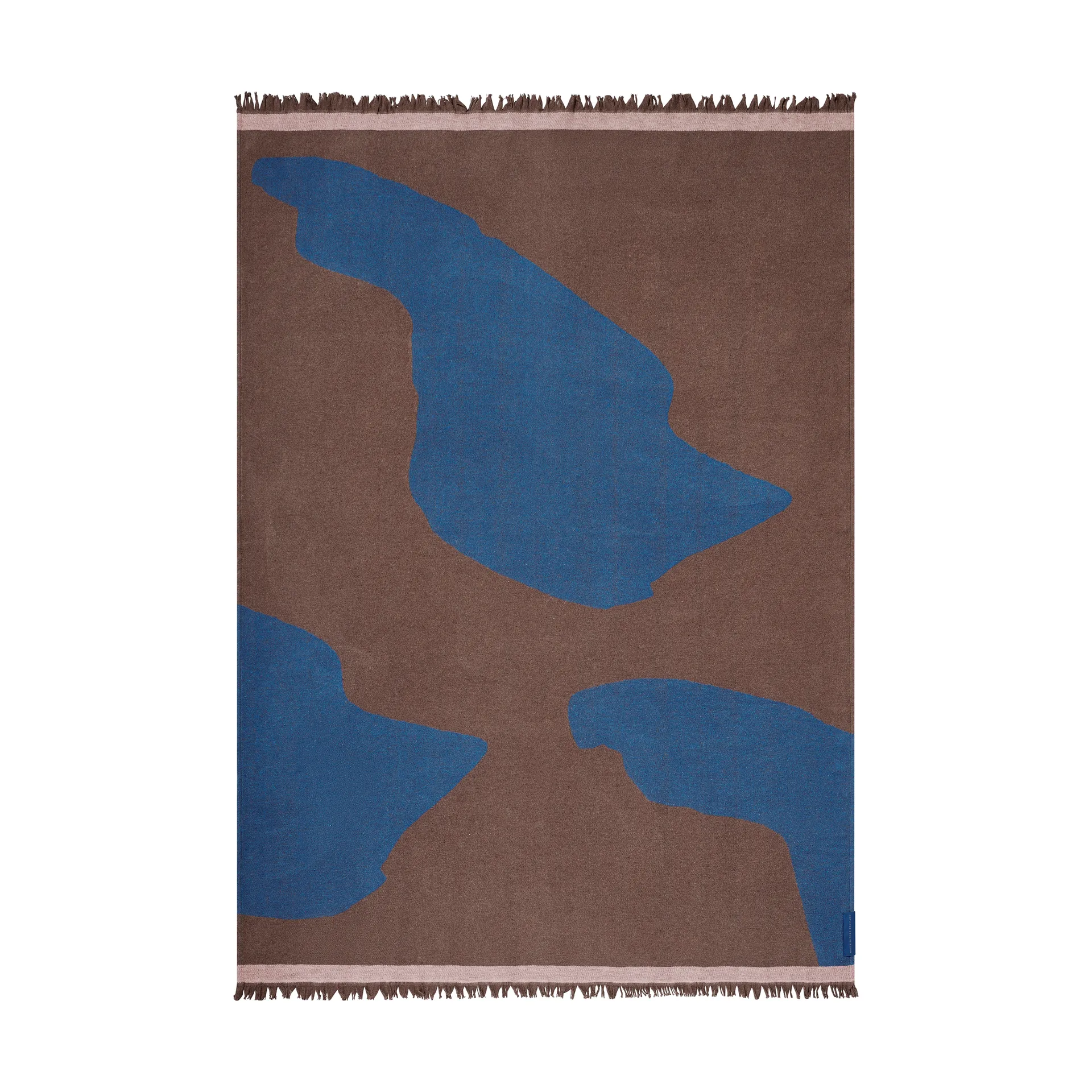 Studio throw blanket, Cognac, 130x175 cm Mette Ditmer