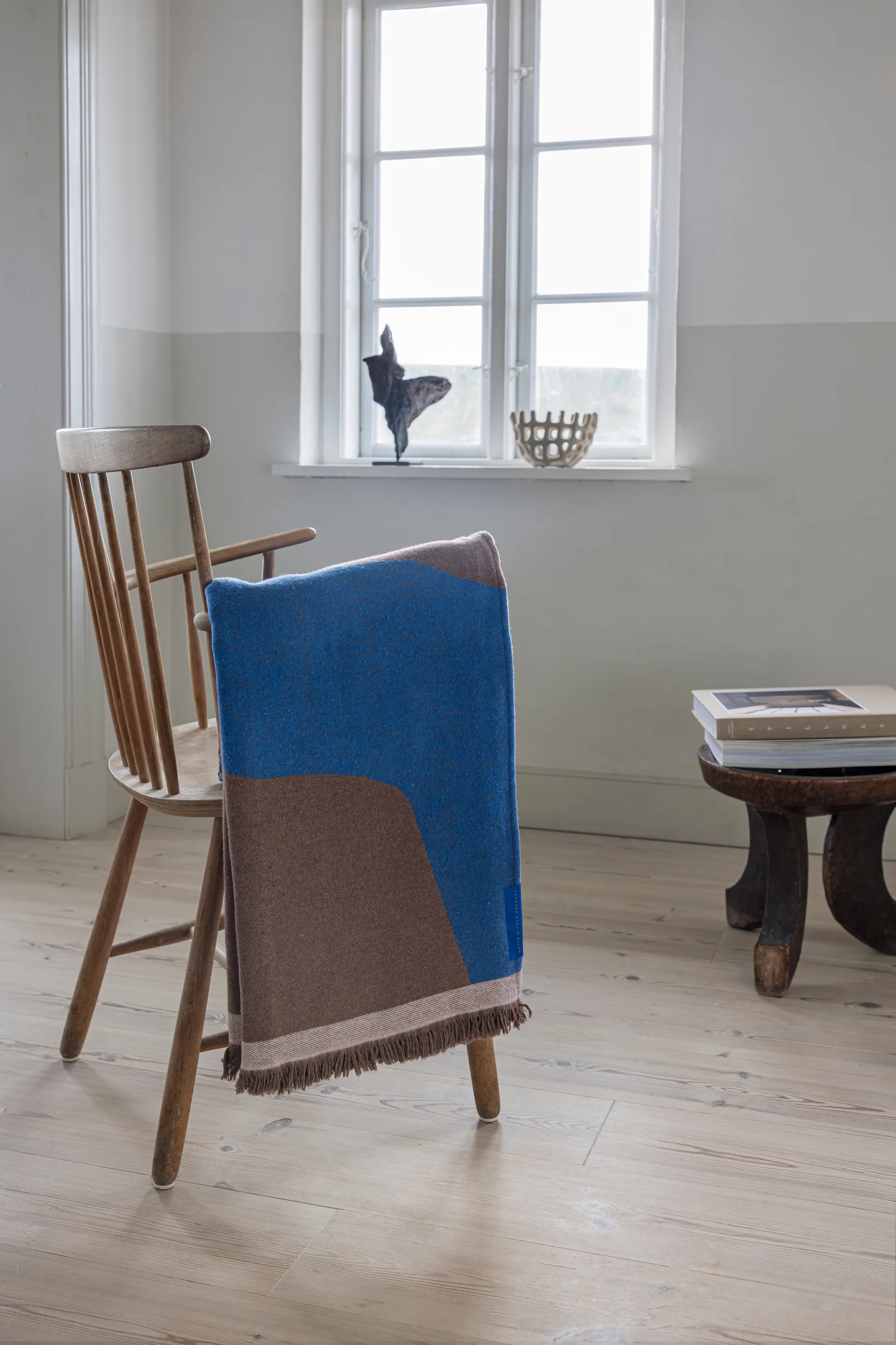 Studio throw blanket, Cognac, 130x175 cm Mette Ditmer