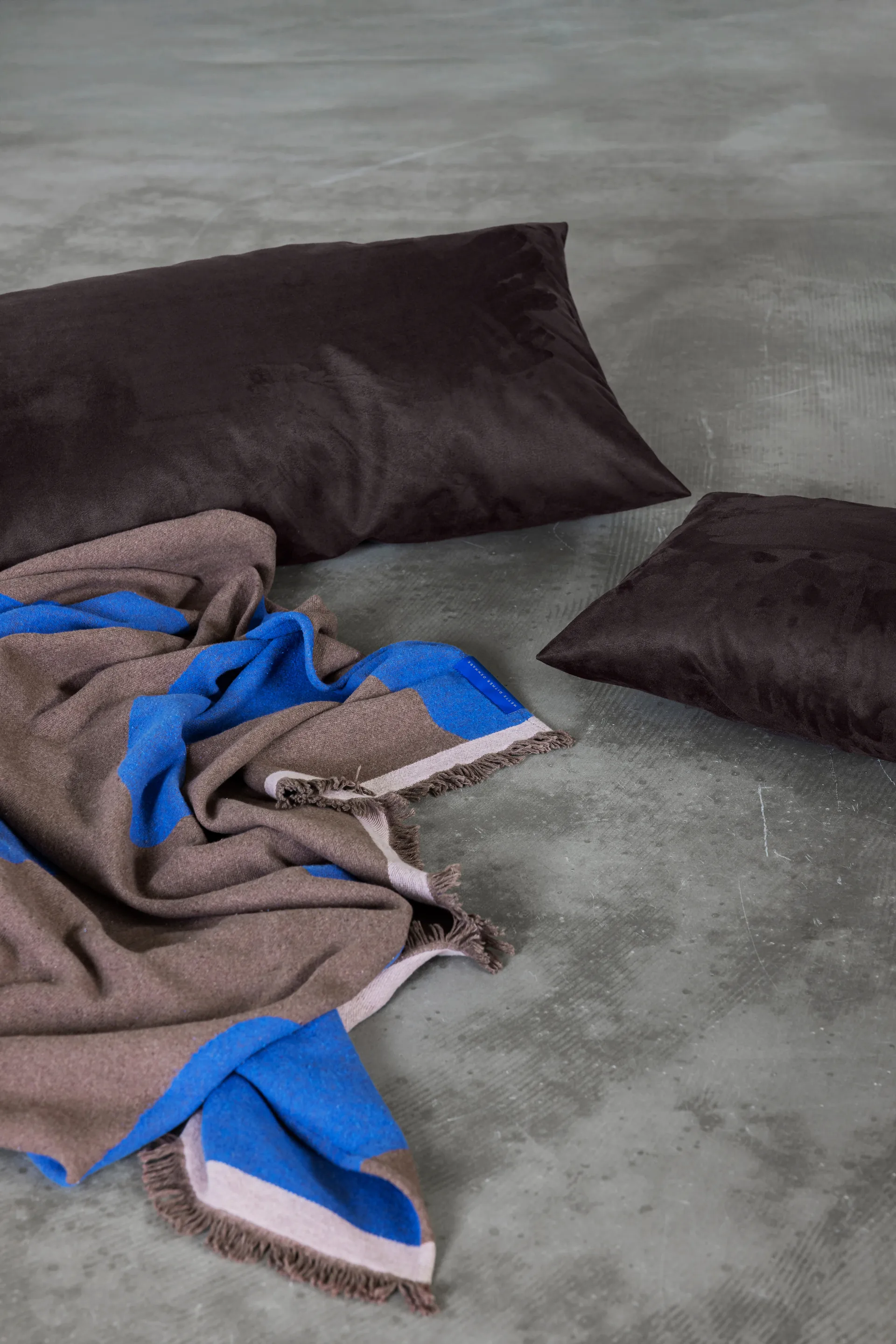 Studio throw blanket, Cognac, 130x175 cm Mette Ditmer