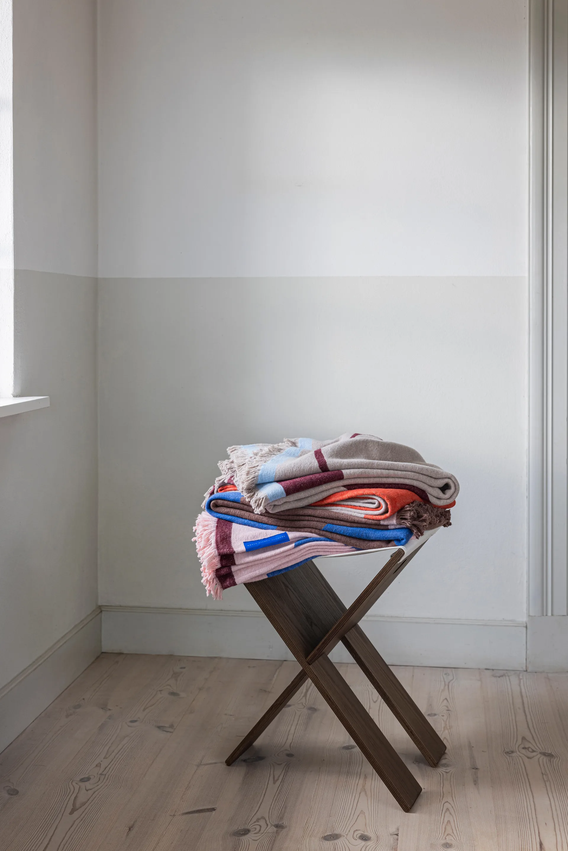 Studio throw blanket, Seashell pink, 130x175 cm Mette Ditmer