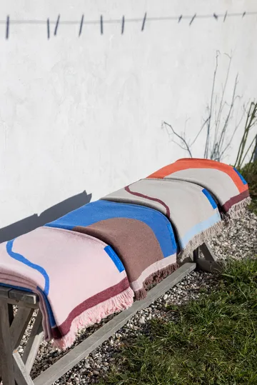 Studio throw blanket - Seashell pink, 130x175 cm - Mette Ditmer