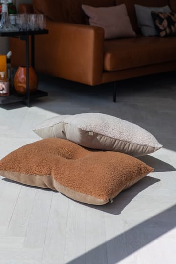 Teddy cushion 45x60 cm - Bronze-brown - Mette Ditmer