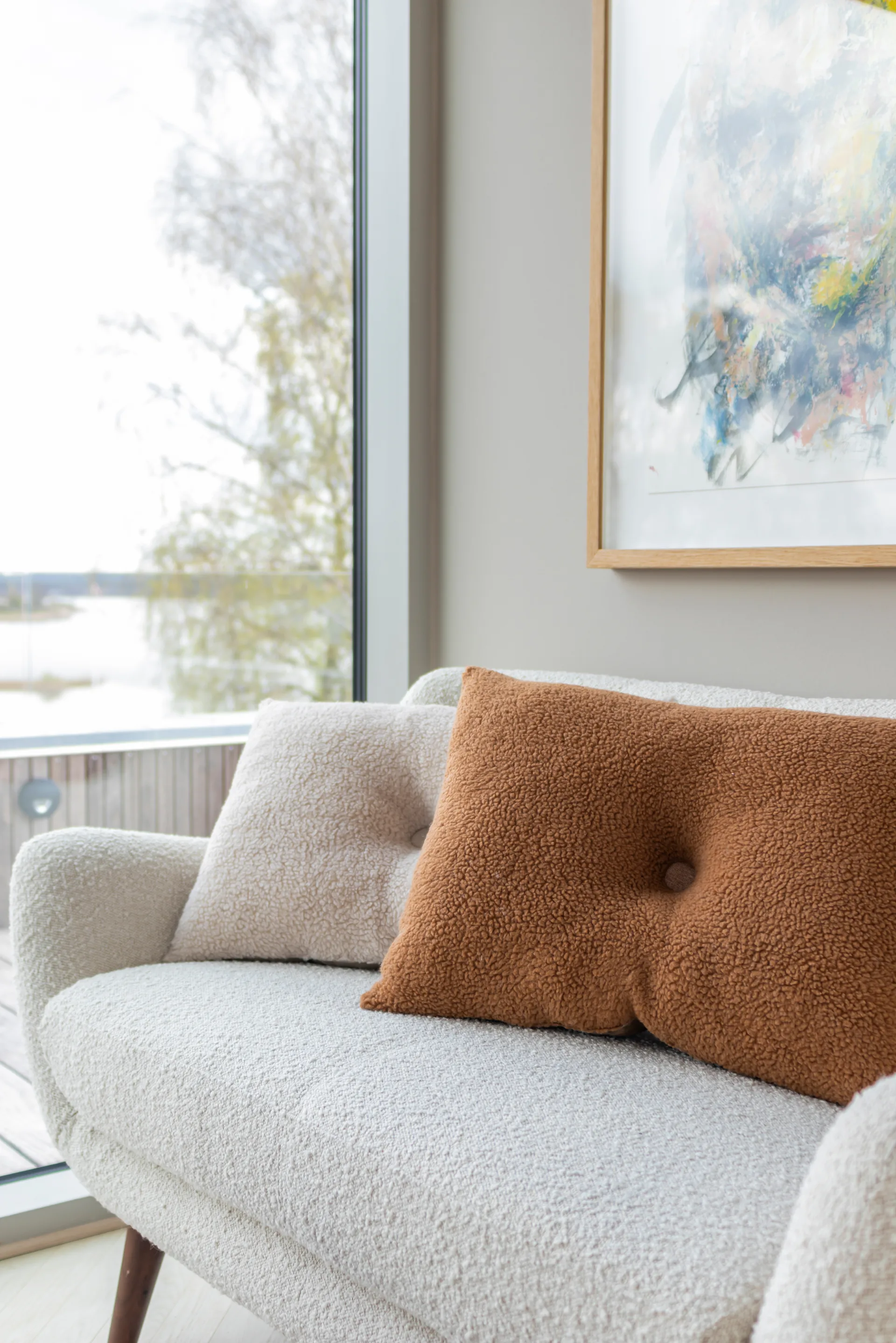 Teddy cushion 45x60 cm, Bronze-brown Mette Ditmer