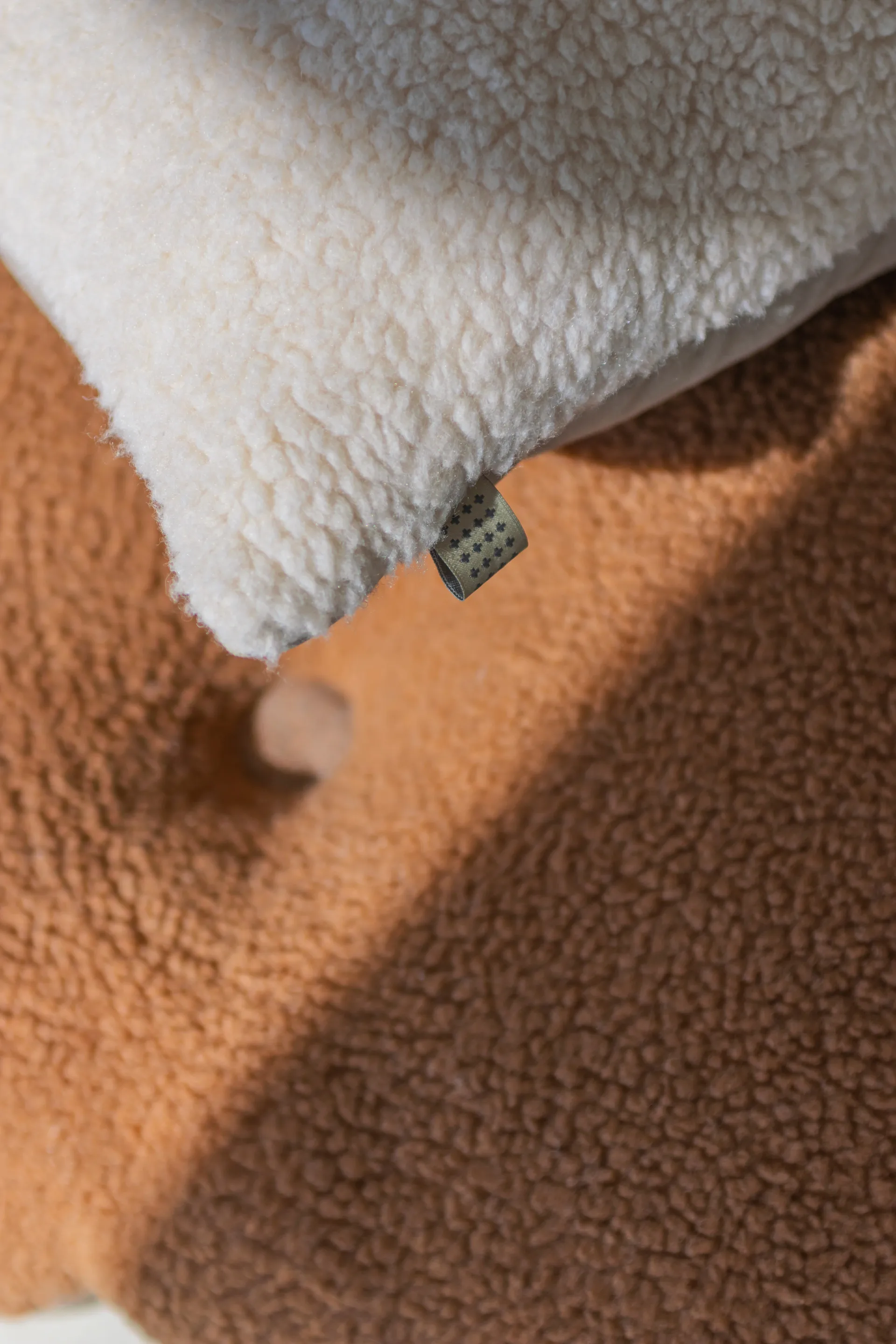 Teddy cushion 45x60 cm, Off white Mette Ditmer