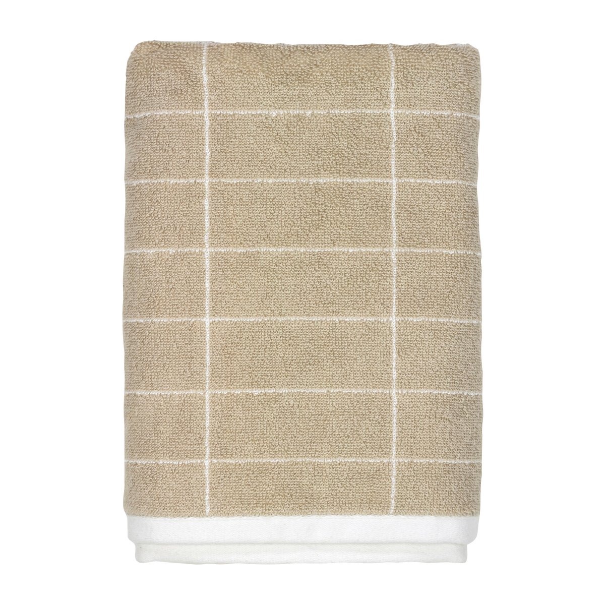 Mette Ditmer Tile Stone towel 50x100 cm Sand-off white