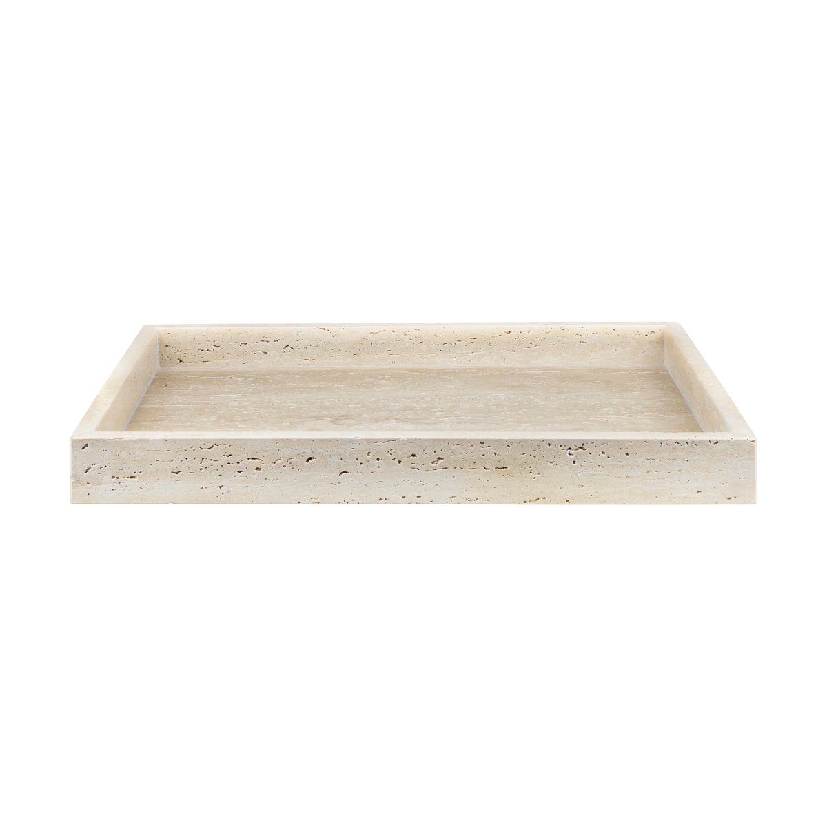 Mette Ditmer Travertine decoration tray 30x40 cm Linen